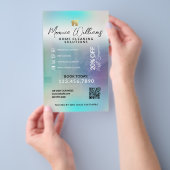 Huisreinigingsdienst moderne Flyer (Hand)