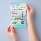 Huisreinigingsdienst moderne Flyer (Hand)