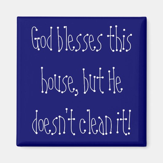 Huisreinigingsmagneet Magneet (Voorkant)