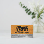 Huisrenovatie Gereedschap | Timmerman Visitekaartje (Staand voorkant)