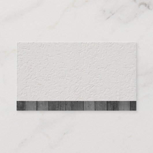 Huisreparateur Gereedschap | Aannemer Visitekaartje (Achterkant)