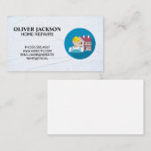 Huisreparatie | Bouwvakker Visitekaartje (Voorkant / Achterkant)