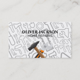 Huisreparatie Handgereedschap Bouwers Visitekaartje