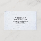 Huisreparatie |  Hypotheek Huis Vastgoed logo Visitekaartje (Achterkant)