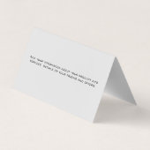 Huisreparatie Logo | Aannemer Visitekaartje (Achterkant)