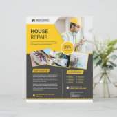 Huisreparatie Service Flyer Sjabloon (Staand voorkant)