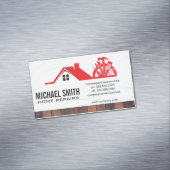 Huisreparatie | Vastgoedbeheer Magnetisch Visitekaartje (Voorbeeld)