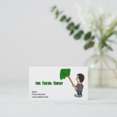 Huisschilder/schilderingsdiensten Visitekaartje (Staand voorkant)