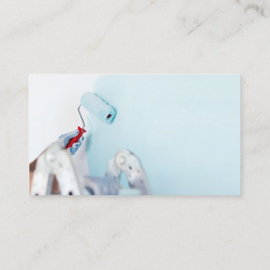 Huisschilderwerk Aangepast Visitekaartje (Achterkant)