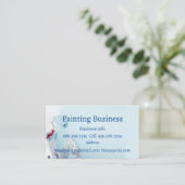 Huisschilderwerk Aangepast Visitekaartje (Staand voorkant)