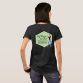 Huisschoonmaakdienst logo shirten t-shirt (Achterkant volledig)