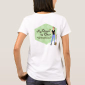 Huisschoonmaakdienst logo shirten t-shirt (Achterkant)
