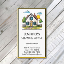 Huisschoonmaakdiensten Modern Eenvoudig