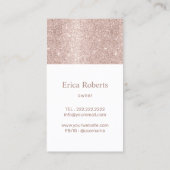 Huisschoonmaakservice Luxe Bloemenspray Reiniger Visitekaartje (Achterkant)