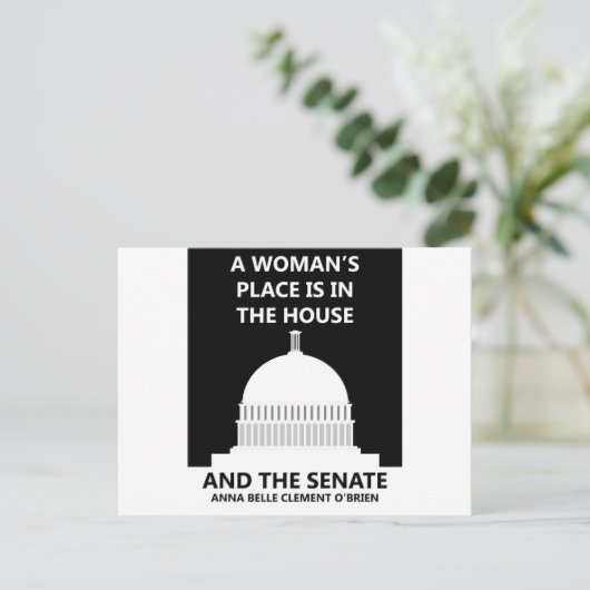 HUISSENAAT BRIEFKAART (Staand voorkant)