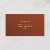 huissleutel visitekaartje (Achterkant)