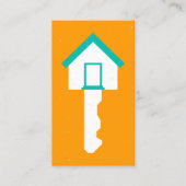 huissleutel visitekaartje (Voorkant)