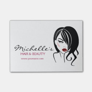 Huisstijl haar- en schoonheidssalon post-it® notes