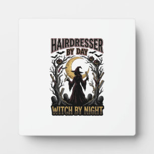 Huisstijl Heks Halloween Kapper overdag ontwerp_ Fotoplaat