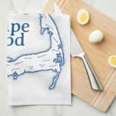 Huisverwarmend cadeau voor een nieuw huis in Barns Theedoek (Quarter Fold)