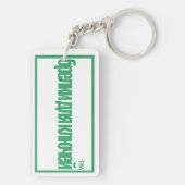 Huisverwarming Sleutelhanger (achterkant)