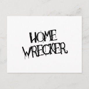 HUISVERWOESTER BRIEFKAART