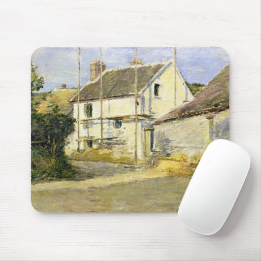 Huisvesting ( bouwwerk) muismat (Met muis)