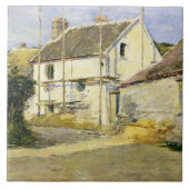 Huisvesting ( bouwwerk) tegeltje (Voorkant)