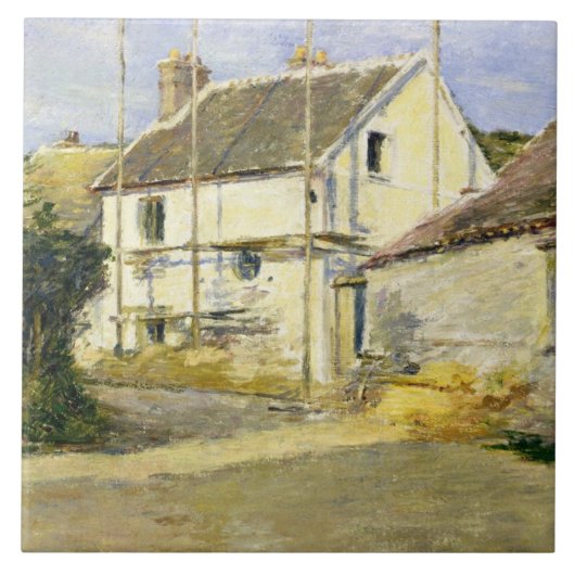 Huisvesting ( bouwwerk) tegeltje (Voorkant)