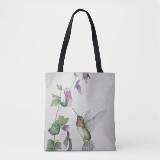 Huisvesting Elegant Waterverf Schilven Tote Bag (Voorkant)
