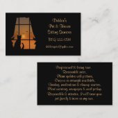 Huisvesting en diensten visitekaartje (Voorkant / Achterkant)