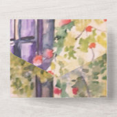 Huisvesting en nieuw adres oude deur all in one uitnodiging (Achterkant)