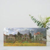 Huisvesting in Argentinië door Claude Monet,  kuns (Staand voorkant)