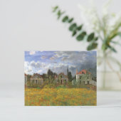 Huisvesting in Argentinië door Claude Monet,  kuns Briefkaart (Staand voorkant)