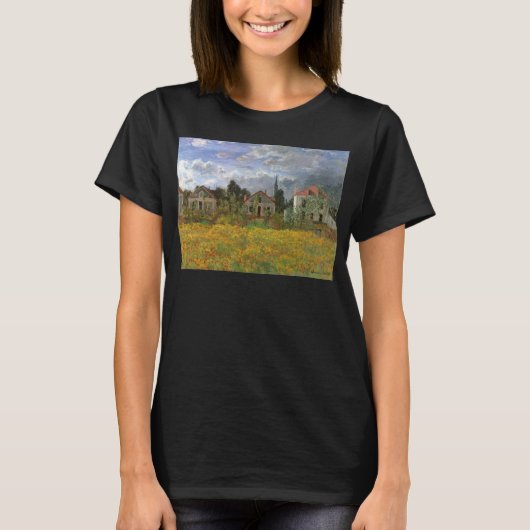 Huisvesting in Argentinië door Claude Monet,  kuns T-shirt (Voorkant)