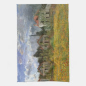 Huisvesting in Argentinië door Claude Monet,  kuns Theedoek (Verticaal)