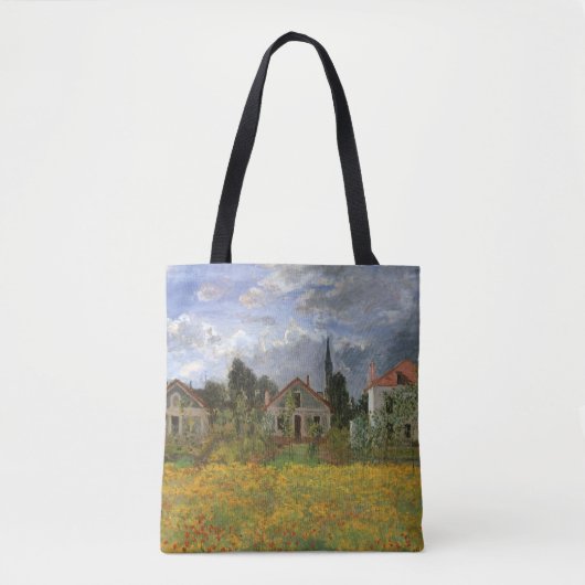Huisvesting in Argentinië door Claude Monet,  kuns Tote Bag (Voorkant)
