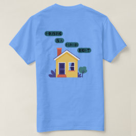 Huisvesting Is Een Mensenrecht T-shirt