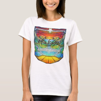 HUISVESTING - LICHTE LADIES T-SHIRT (CREST FRONT)