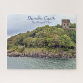 Huisvesting van het oude Gaelic Dunollie-kasteel,  Legpuzzel (Horizontaal)