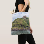 Huisvesting van het oude Gaelic Dunollie-kasteel,  Tote Bag (Dichtbij)