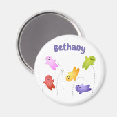 Huisvesting van snoep cartoon magneet (Voorkant / Achterkant)