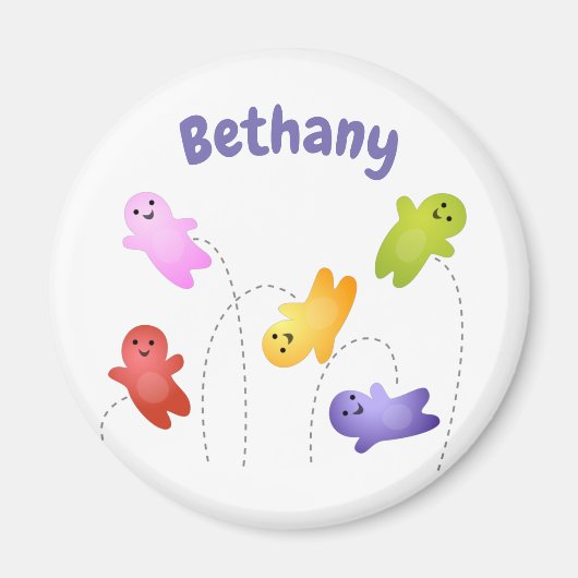 Huisvesting van snoep cartoon magneet (Voorkant)