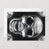 Huisvesting Zwarte Briefkaart (Voorkant / Achterkant)