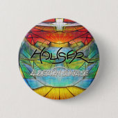 HUISVESTINGSPELD RONDE BUTTON 5,7 CM (Voorkant)