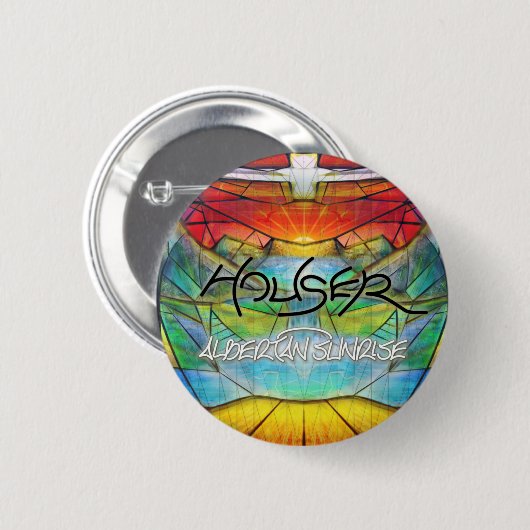 HUISVESTINGSPELD RONDE BUTTON 5,7 CM (Voorkant /achterkant)