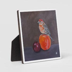 Huisvink's Middagrust Schilderij van Alfred Fox Fotoplaat