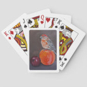 Huisvink's Middagrust Schilderij van Alfred Fox Pokerkaarten (Achterkant)