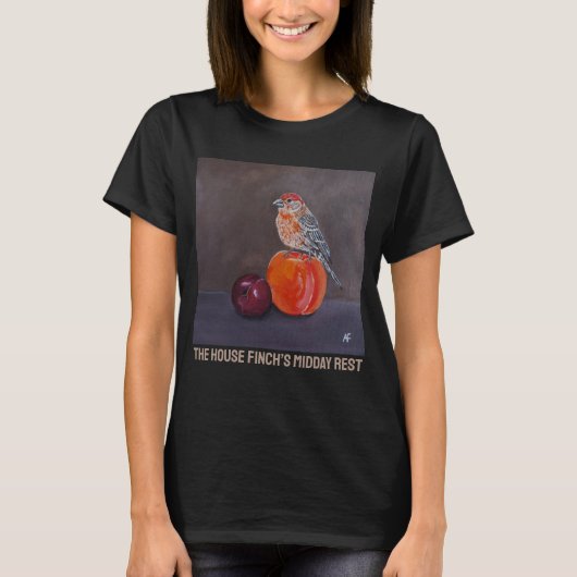 Huisvink's Middagrust Schilderij van Alfred Fox T-shirt (Voorkant)