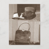 huisvrouw briefkaart (Voorkant)